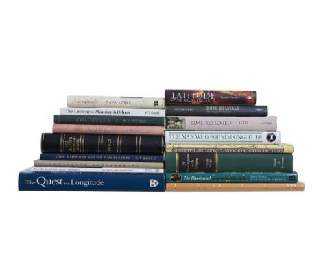  Marine chronometers, the quest for longitude and related - fourteen publications: Gould, Rupert  THE MARINE CHRONOMETER Its 