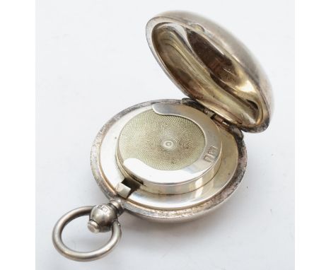 An Edwardian silver sovereign case, Birmingham 1905, 32gm  Condition is very good – showing no damage or repairs, only age re