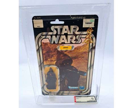 Kenner Star Wars 20 Back-A Jawa vintage graded carded figure. C80 B85 F80 NM