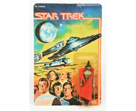 Mego Vintage 1979 Star Trek Betelgeusian 3 3/4" figure, Mint, within Good Plus (yellowed and small dent at bottom) bubble, up
