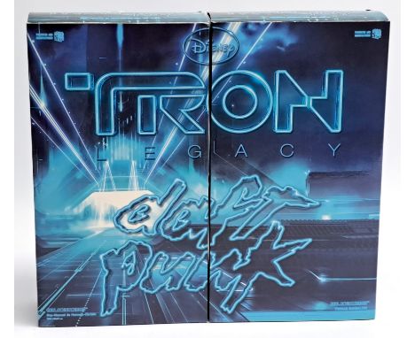 Medicom Real Action Heroes Tron Legacy Daft Punk 1/6 scale figure pair, to include Guy-Manuel De Homem-Christo &amp; Thomas B