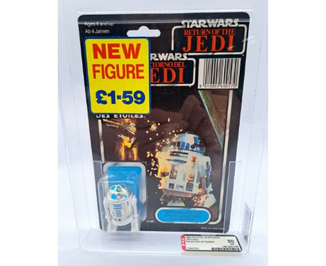 Palitoy Star Wars 70-D R2-D2 Pop-up saber graded vintage action figure 80NM C85 B80 F85&nbsp;