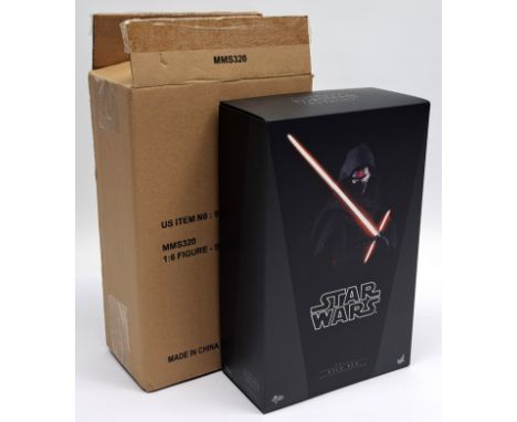 Hot Toys Star Wars Kylo Ren 1/6th Scale Collectable Figure, MMS320, Excellent to Near Mint, Complete (batteries not included)