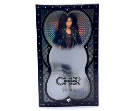 Mattel Barbie Collector Black Label Bob Mackie Cher K7903, Good Plus to Excellent, within Good Plus opened packaging.&nbsp;