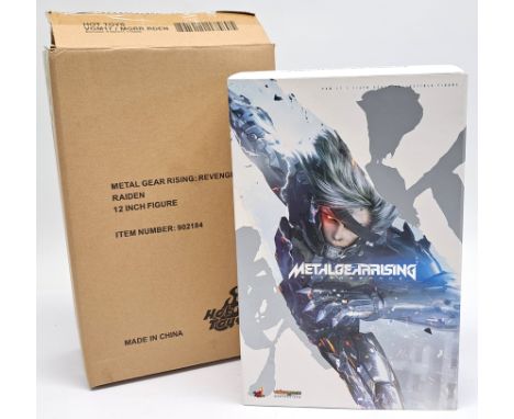 Hot Toys Metal Gear Rising Revengeance Raiden 1/6th Scale Collectable Figure, VGM 17, Excellent, Complete, within Excellent o