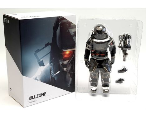 3A Killzone Hazmat Trooper 1/6 Scale Collectable Figure, Excellent, Complete, within Excellent to Near Mint opened packaging.