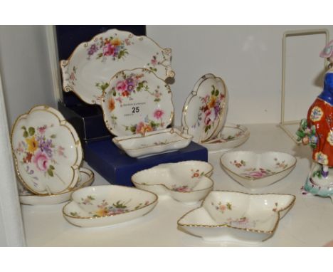 Royal Crown Derby Posies - trinket dishes, various