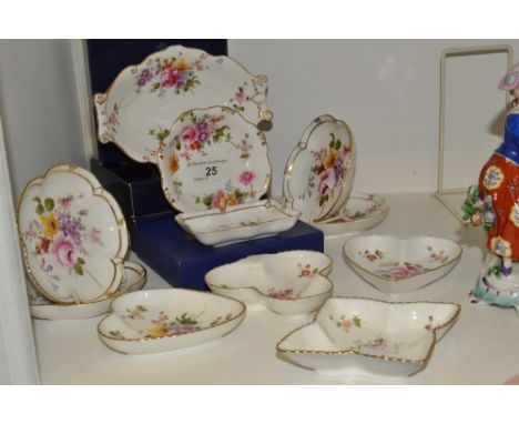 Royal Crown Derby Posies - trinket dishes, various