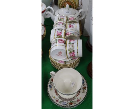 Royal Worcester Royal Garden coffee ware, and other china