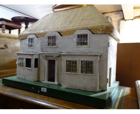 Vintage Tri-Ang painted  dolls house