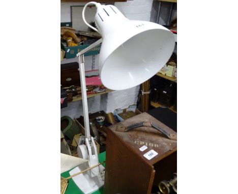 Hadrill & Horstmann mid-century industrial cantilevered lamp