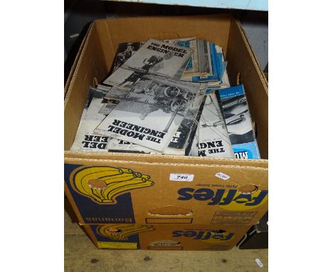 2 boxes of books, including the Model Engineer
