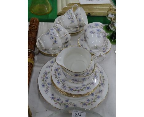 Duchess China Tranquility pattern 21-piece tea service