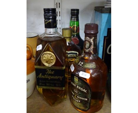 4 bottles of Scotch whisky