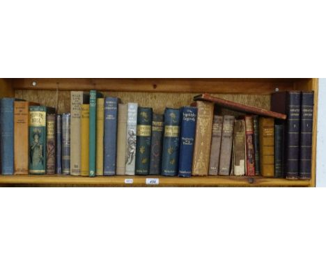 Shelf of biographies & other books