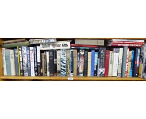 Shelf of First World & Second World War history books
