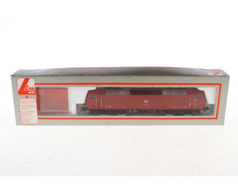 Lima E-Lok ”120 140-9”, Spur H0, rot, Alterungsspuren, im tw besch. OK, Z 3