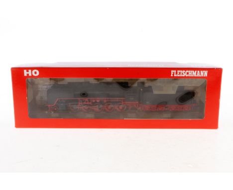 Fleischmann 1-E Schlepptenderlok ”43 003” 414301, Spur H0, schwarz, Alterungsspuren, OK, Z 3