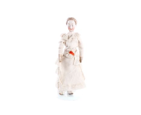 NYMPHENBURG Dame, um 1908 in kleiner Anzahl für den Münchner Kunstgewerbeverein wieder neu aufgelegt (Literatur: Cieslik`s Le