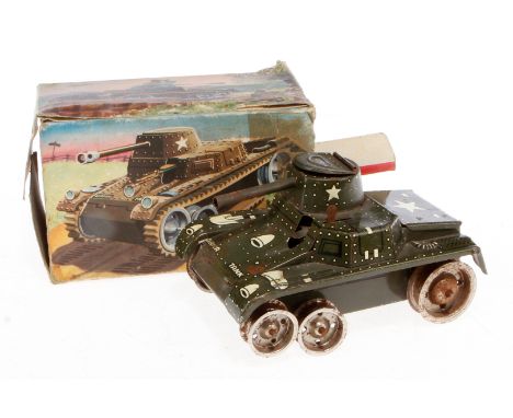 Gama Panzer, CL, Uhrwerk intakt, NV, LS, L 12,5, im besch. und NV OK, Z 3