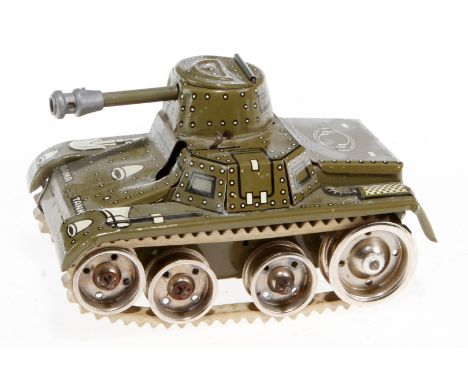 Gama Panzer, Blech, CL, Uhrwerk intakt, LS, L 13, Z 3
