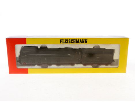 Fleischmann 2-C-1 Schlepptenderlok ”03 1074” 4172, Spur H0, schwarz, Alterungsspuren, OK, Z 3