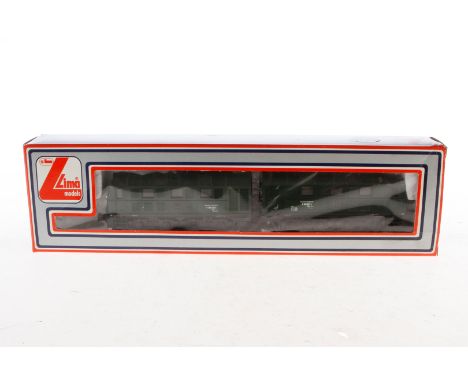 Lima Doppel-Diesellok ”V 188 001”, Spur H0, grün, Alterungsspuren, im Karton, Z 3