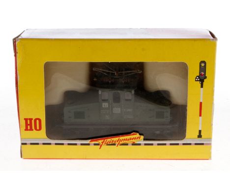 Fleischmann E-Lok ”E 69 02” 1302 G, Spur H0, grün, Alterungsspuren, OK, Z 3