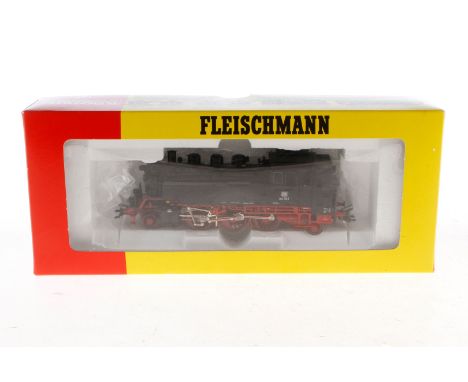 Fleischmann 1-C-1 Tenderlok ”64 335” 4061, Spur H0, schwarz, Alterungsspuren, OK, Z 3