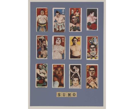 *Sir Peter Blake RA (b.1932) 'S is for Sumo' screenprint in colours, 1991, signed, inscribed with title and numbered 74/94 in