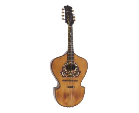 Tebru Miniature Musical Instrument, 8-String Wooden Mandolin Model, Elegant  Unique Hanging Home Decoration Mandolin Replica Collectible Music Themed