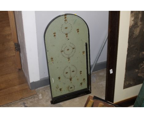 A vintage bagatelle board, 79 cm high (worn condition) 
