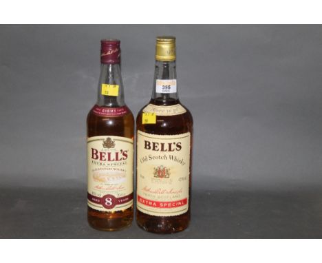 A 1 litre bottle of Bells Old Scotch Whisky (extra special), sold together with a 70cl bottle of Bells extra special Old Scot