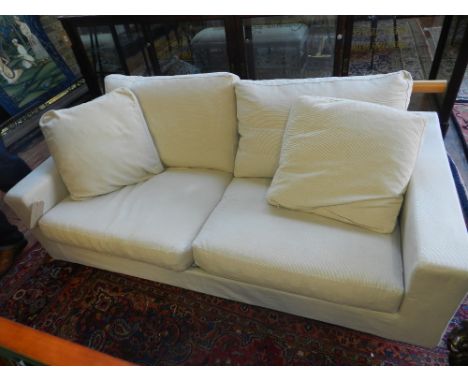 A two seater Flexform sofa. L.176cm, H.80cm