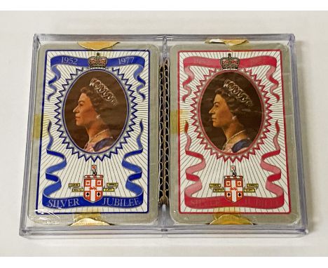 WCPCM- WORSHIPFUL CO OF PLAYING CARD MAKERS - SEALED DOUBLE DECK SET - 1977