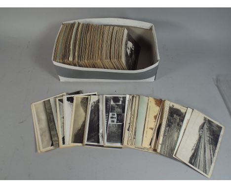 A Box of Vintage Postcards.