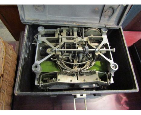 A Hammond multiplex folding typewriter