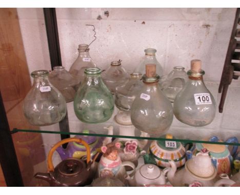 Collection of vintage Wasp bottles