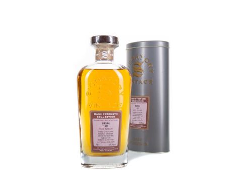 BRORA 1981 25 YEAR OLD SIGNATORYSingle malt.Originally called Clynelish, the Sutherland distillery we now know as Brora had t