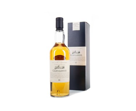 GLENLOSSIE 10 YEAR OLD FLORA & FAUNASingle malt.This Glenlossie is part of a series of releases from UDV / Diageo that has be