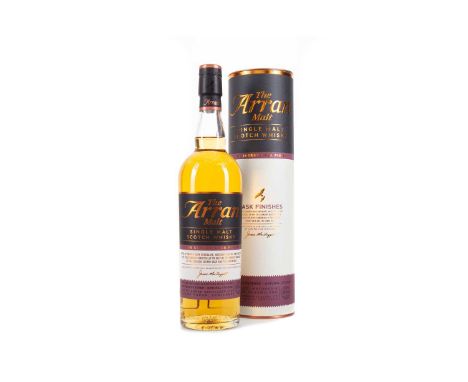 ARRAN SHERRY CASK FINISHSingle malt.Still a relative youngster in whisky terms, Arran distillery began production in 1995. Th