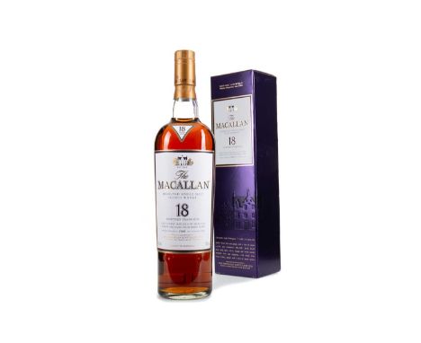 MACALLAN 1989 18 YEAR OLDSingle malt.There are few distilleries in the world quite so revered as Macallan. Nestled in the hea