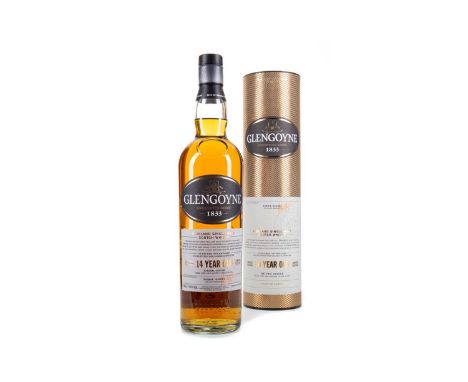 GLENGOYNE 14 YEAR OLD MARKS & SPENCER EXCLUSIVESingle malt.Founded in 1833, Glengoyne distillery, just to the north of Glasgo