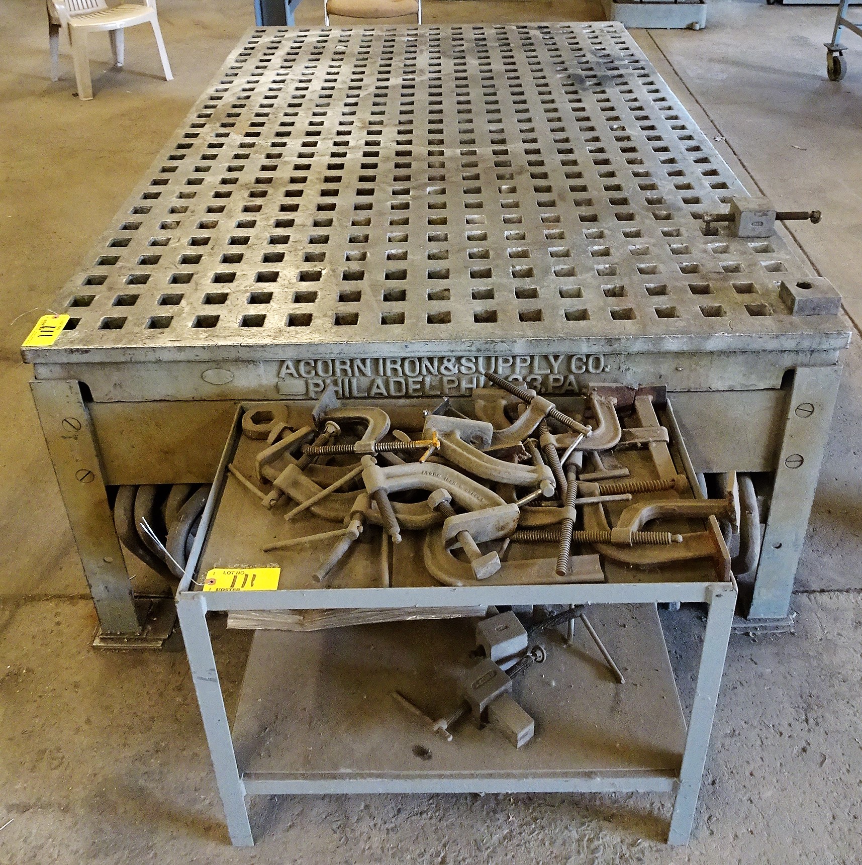 Acorn Iron and Supply Co. 5' x 8' Acorn Welding Table ...