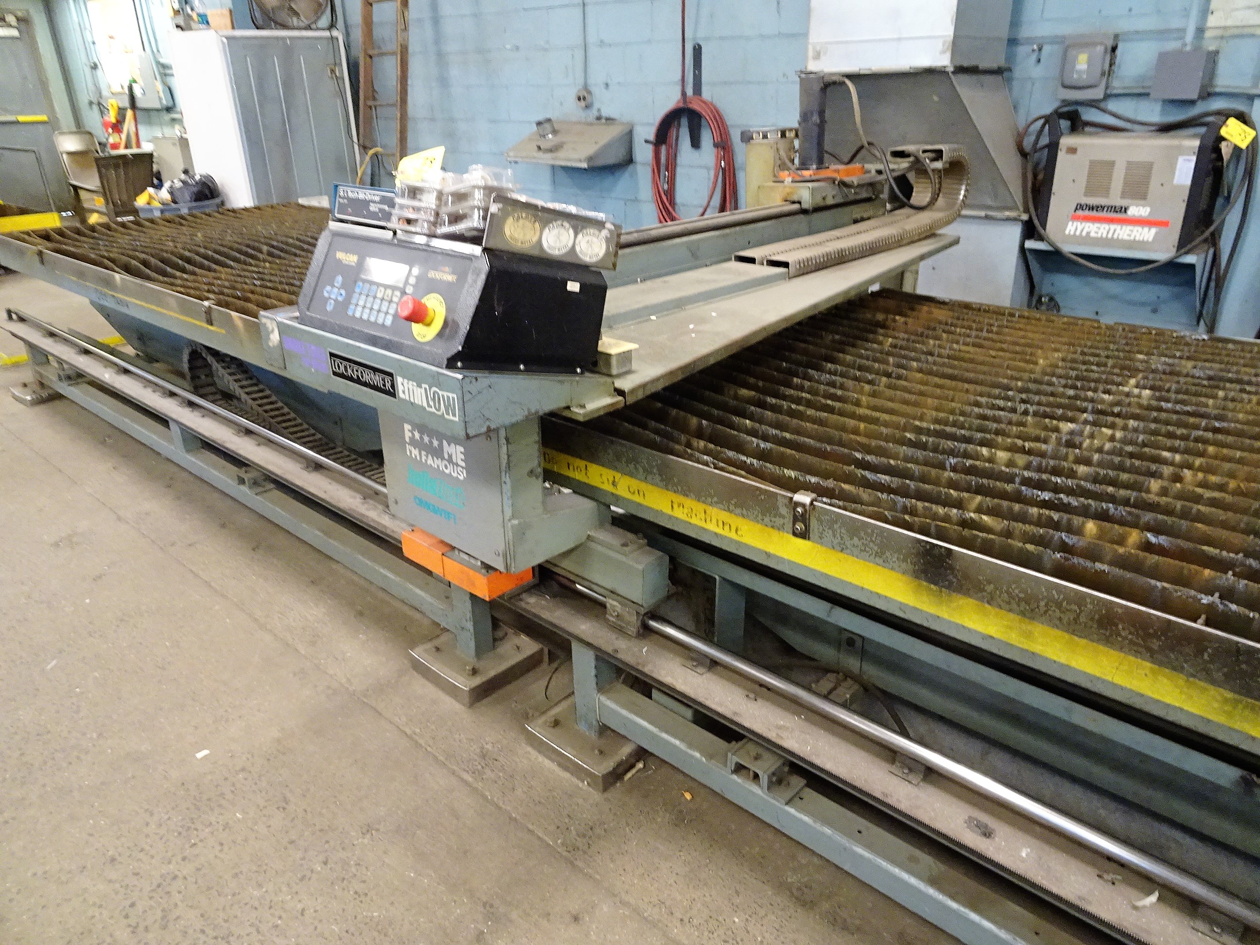 Lockformer Mdl. 2900 Vulcan Double Table Plasma Cutting System, with (2