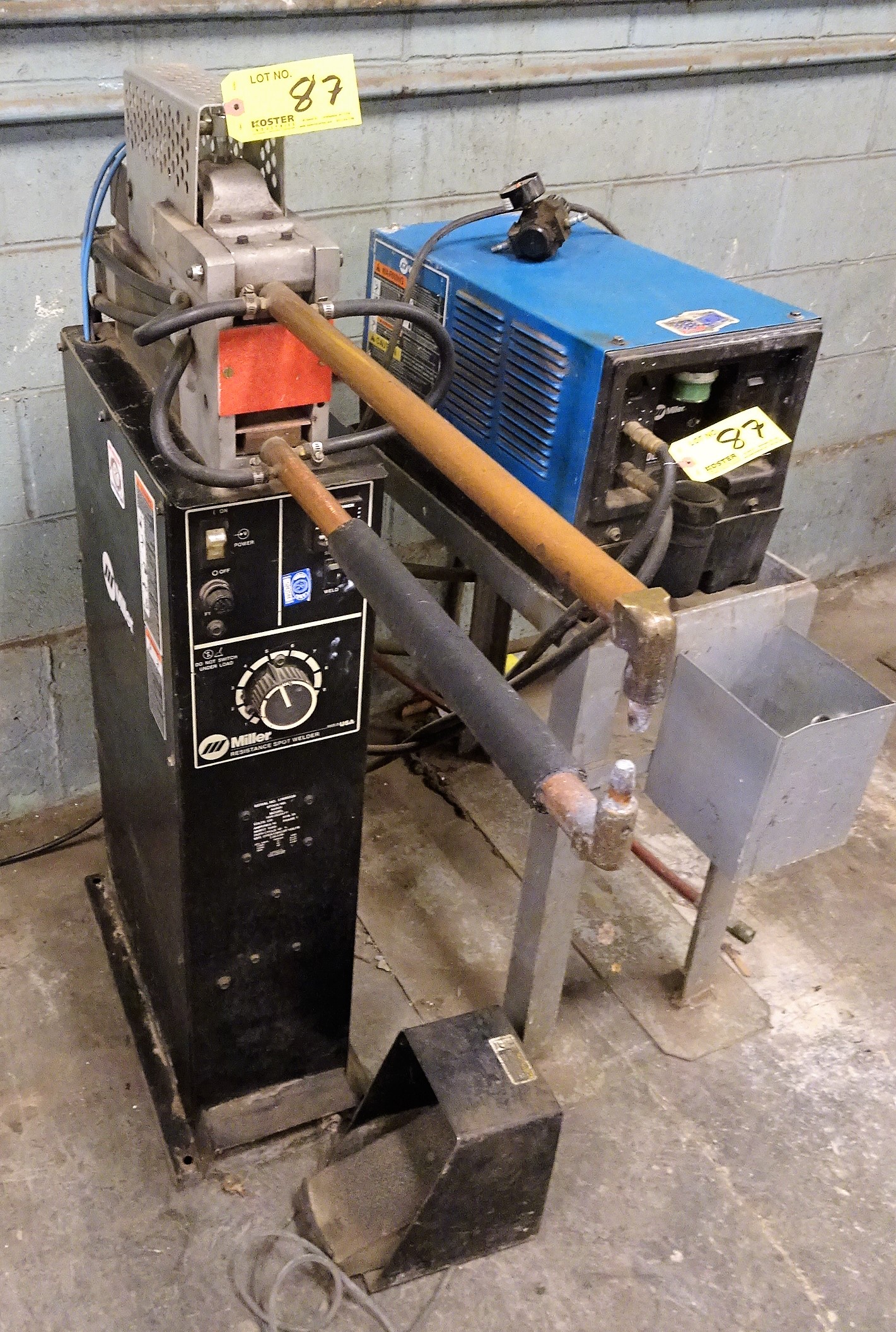 Miller Mdl. SSW2020ATT Resistance Spot Welder, with 20" Throat