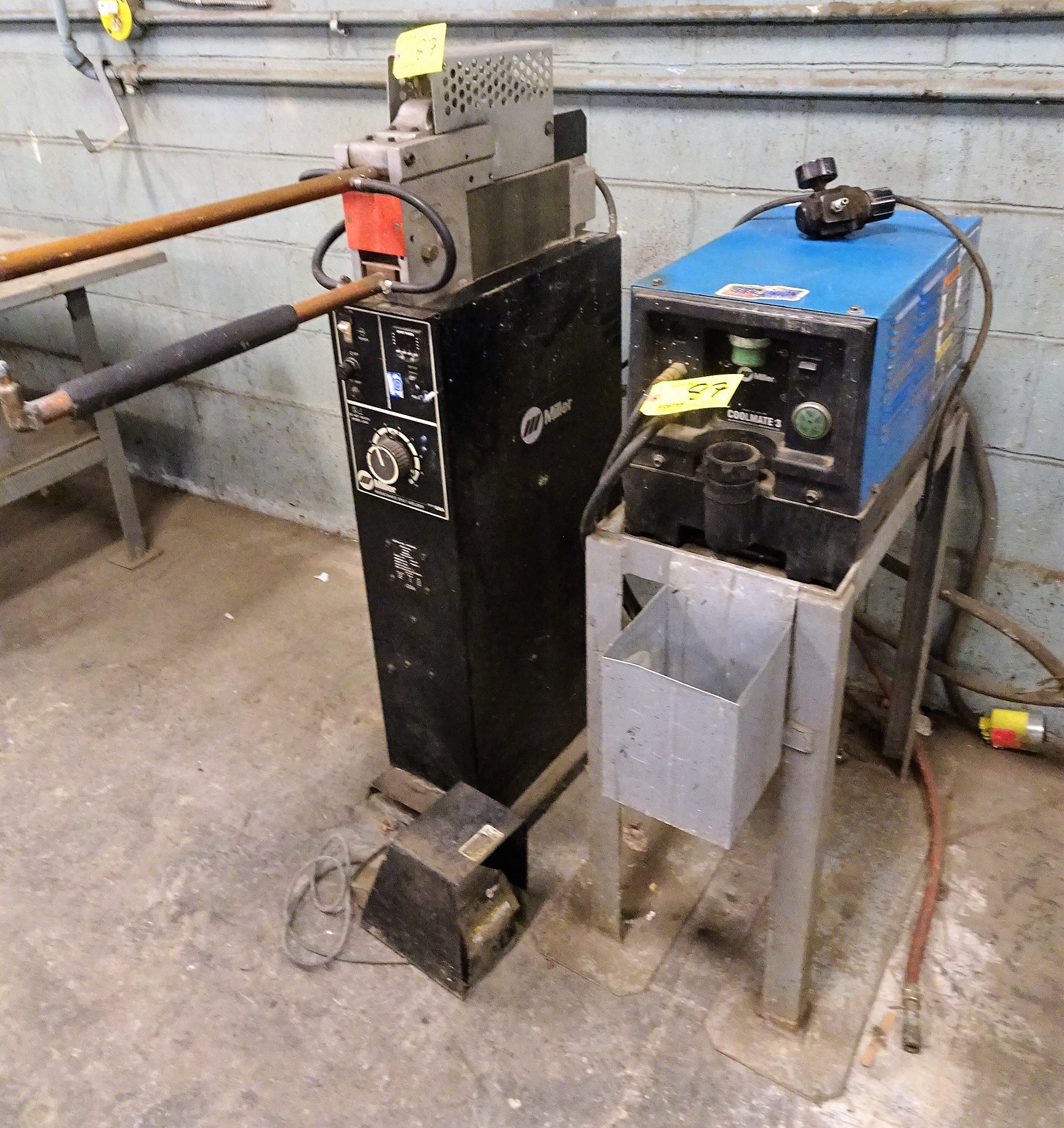 Miller Mdl. SSW2020ATT Resistance Spot Welder, with 20" Throat