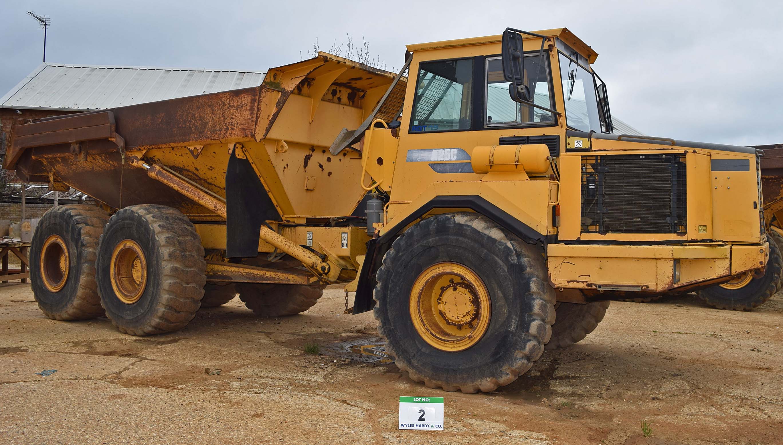 A Volvo A25c 6x6 Articulated Dump Truck, Serial No. 5350y10388 (1997 