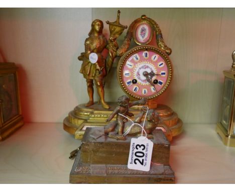 French mantle clock