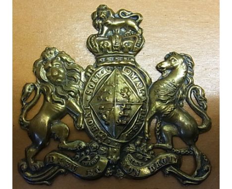 Victorian British General Staff Officer’s Foreign Service Helmet circa 1884-86 (Brass) Missing its back attachments. 